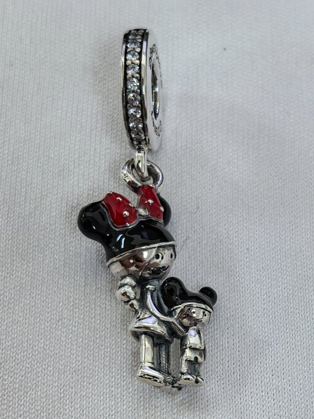 Pandora Disney Parks Mother Child Dangle Charm, S925 Silver Jewelry